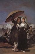 Francisco Goya Les Jeunes oil painting on canvas
